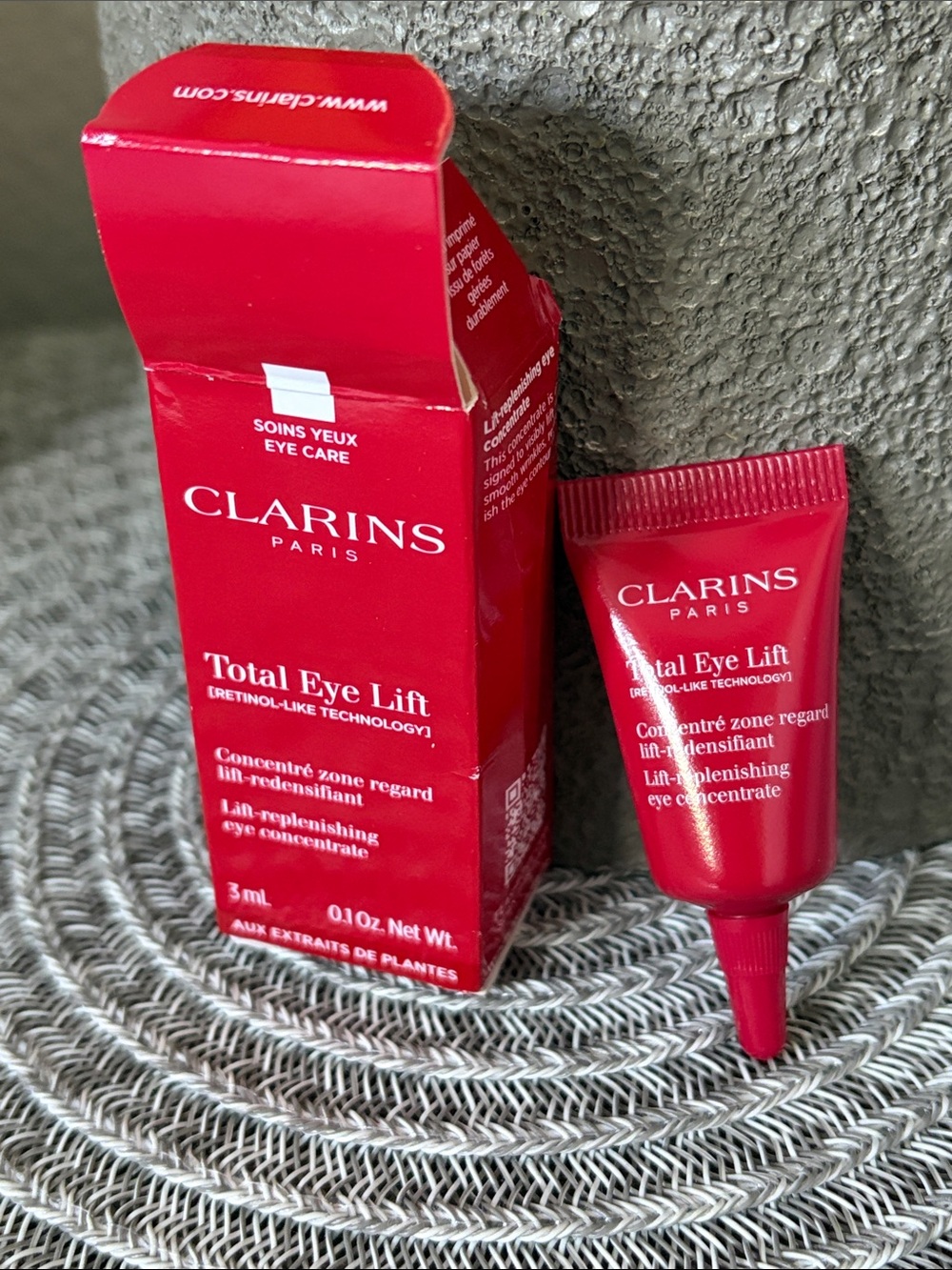 ❤️$5 NWT Clarins Total Eye Lift Concentrate 3ml